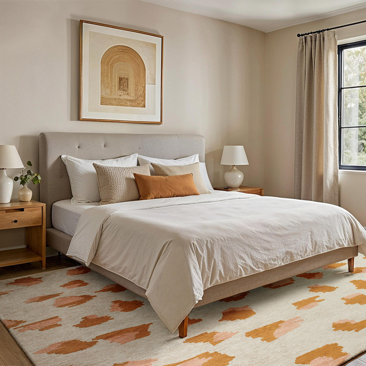 TEPPICH Cammello Lola&Moi 200/280 cm - Weiß, Kunststoff/Textil (200/280cm) - Lola&Moi