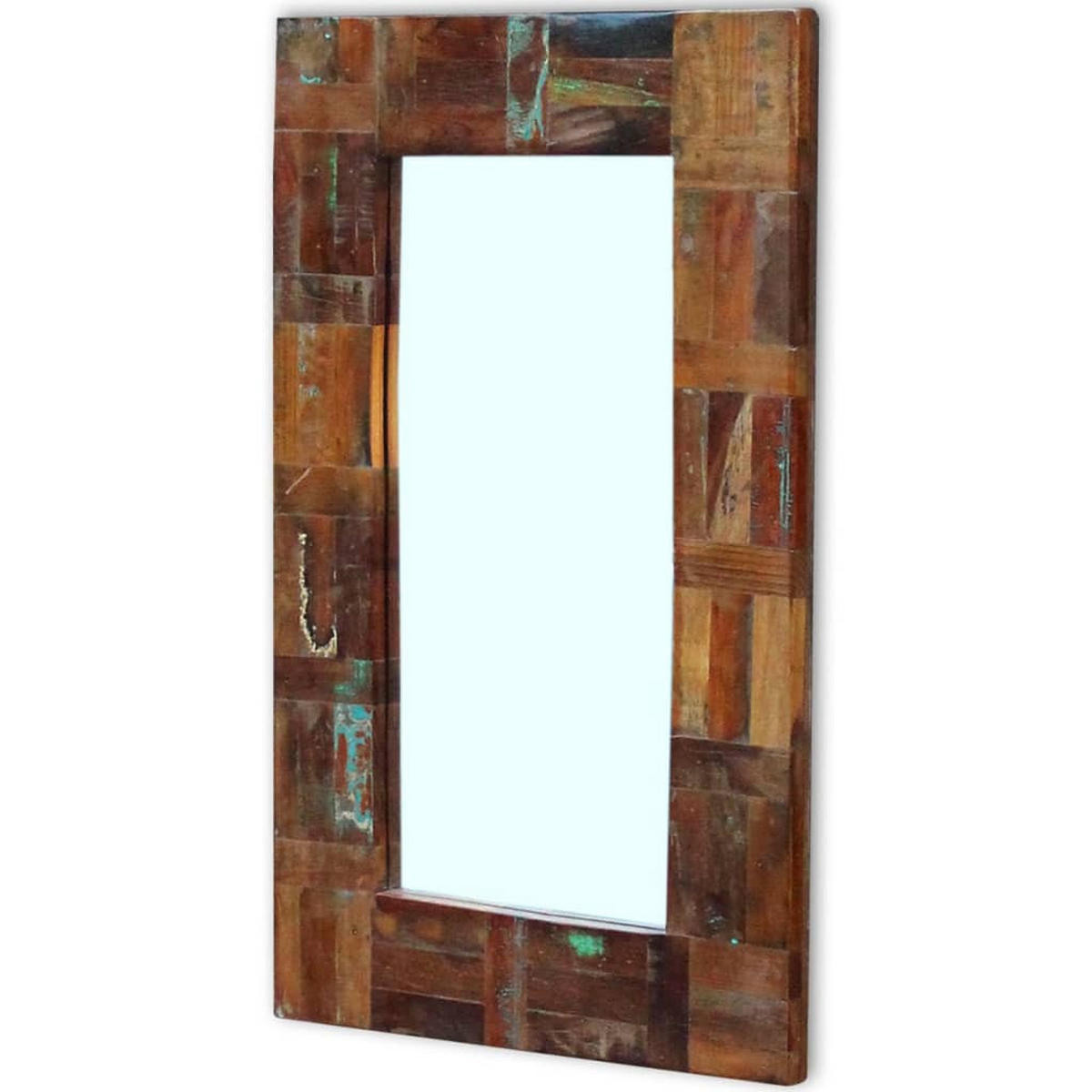 SPIEGEL Altholz 80x50 cm - Multicolor, Holz (50/80/1cm) - furnicato