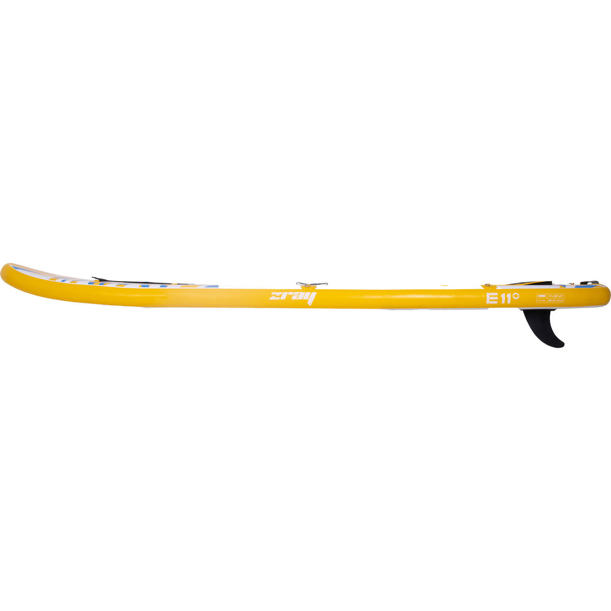 STAND-UP-PADDLE-BOARD E11 SUP Komplettset 335 x 81 x 13 cm mit viel Zubehör - Gelb, Kunststoff (335/81/13cm) - Zray