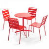 GARTENSET 5-tlg., Rot - Rot, Metall - Oviala