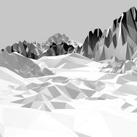 FOTOTAPETE Eisfelder 368 x 254 cm - Weiß, Papier (368/254cm) - Sanders & Sanders