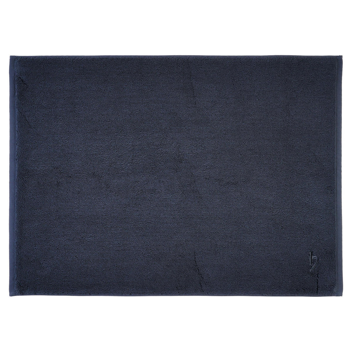 BADVORLEGER Pura Anthrazit - Anthrazit, Textil (50/70cm) - Herzbach Home