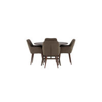 TISCHGRUPPE Braun - Braun, Holzwerkstoff (100/75/100cm) - ebuy24