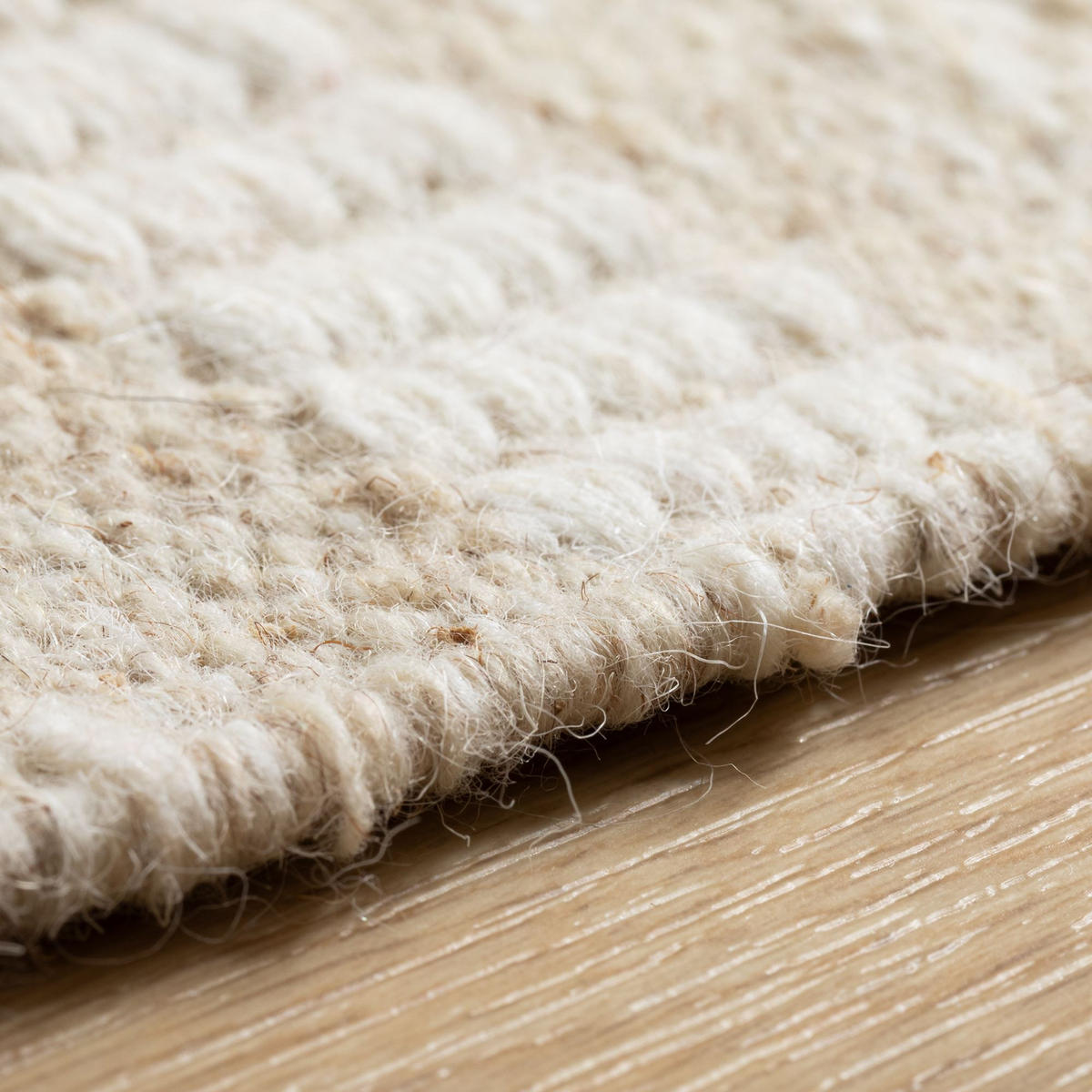 HANDWEBTEPPICH 160/230 cm Habo schmale Streifen - Beige, Naturmaterialien (160/230cm) - Steffensmeier