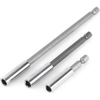 BIT-SATZ,VERLÄNGERUNGSSTANGE - Silberfarben, Metall (0.5/0.5/15cm) - LIBRATON