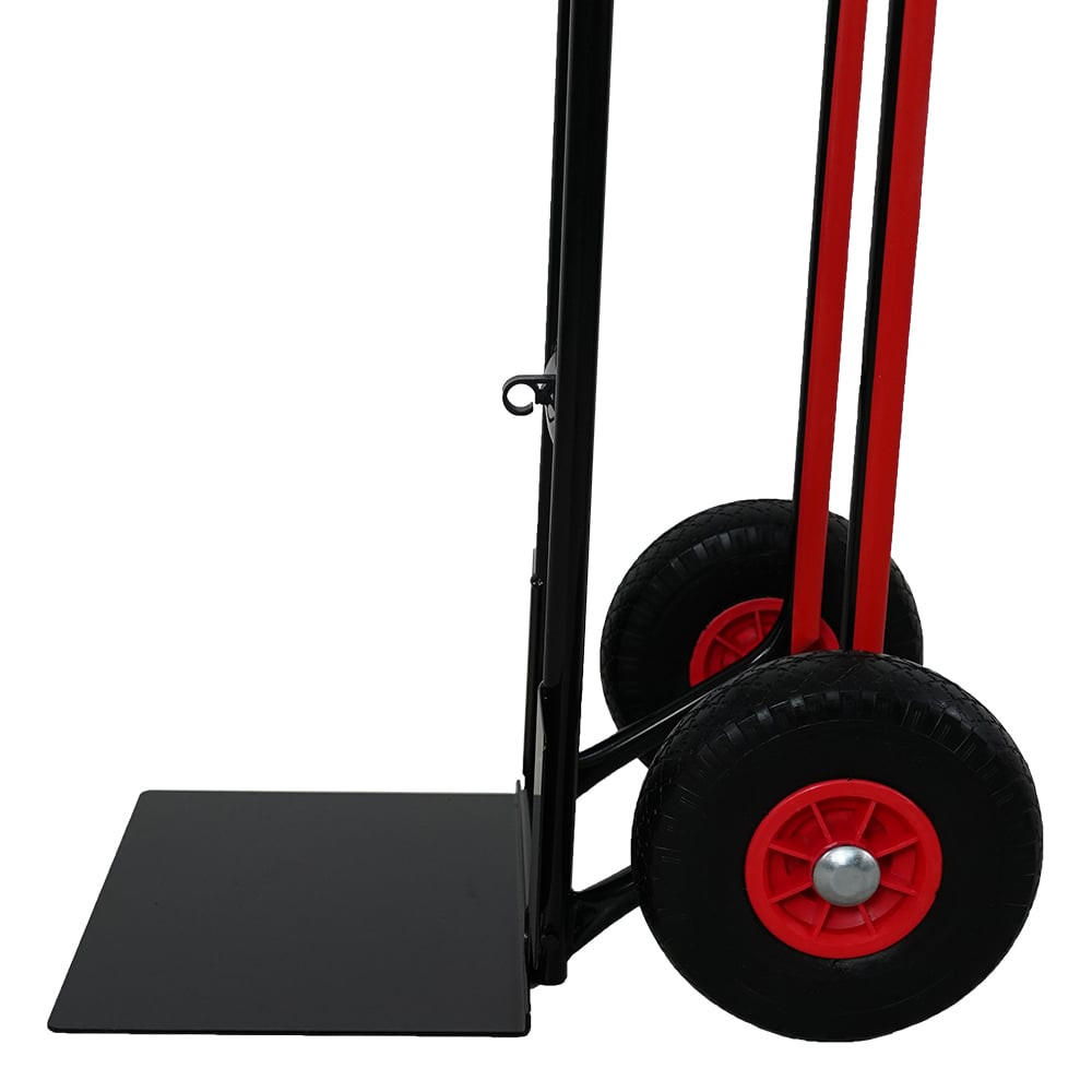 SACKKARRE Ragnar mit XXL klappbarer Schaufel 117x60x60cm Tragkraft 250kg Schwarz - Schwarz, Metall (60/60/117cm) - PROREGAL