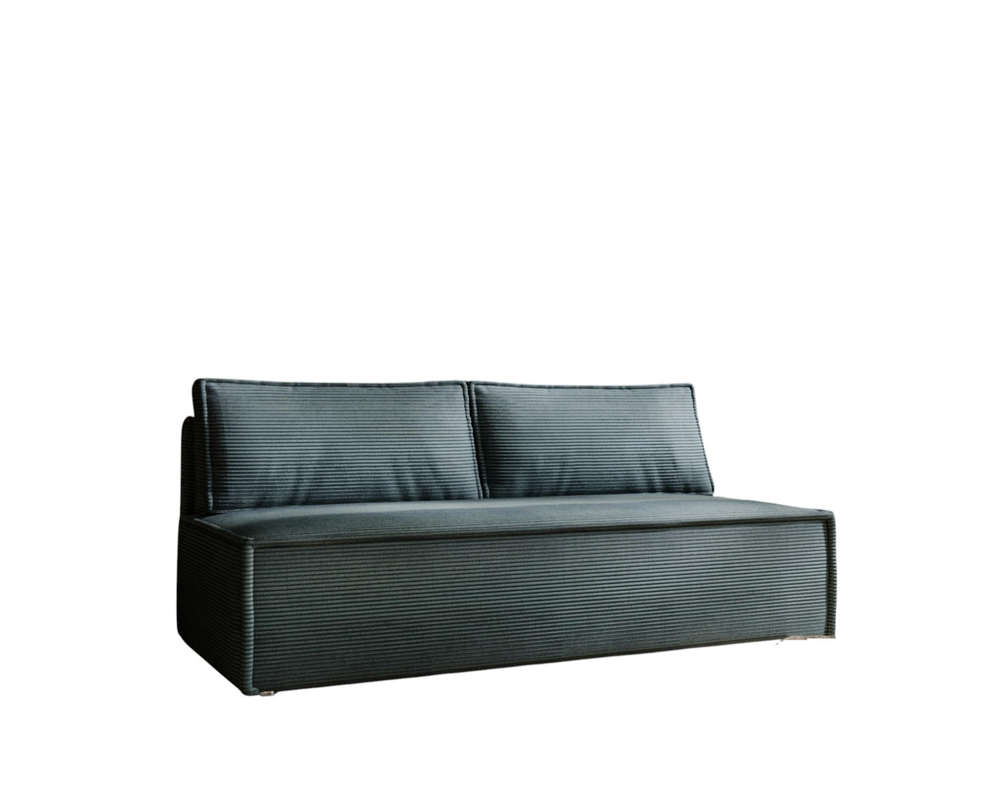 SCHLAFSOFA Amanda In Zoom - Blau, Holzwerkstoff/Textil (200/89/100cm) - Fun Möbel