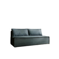 SCHLAFSOFA Amanda In Zoom - Blau, Holzwerkstoff/Textil (200/89/100cm) - Fun Möbel