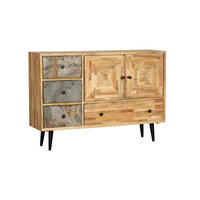 SIDEBOARD Kjell Holz Braun 79x31x117,5cm - Braun, Holz (31/79/117.5cm) - DELUKE