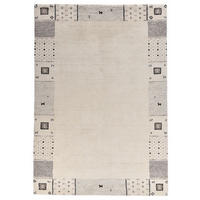 HANDKNÜPFTEPPICH Denver 170x240 cm - Beige, Textil (170/240cm) - THEKO