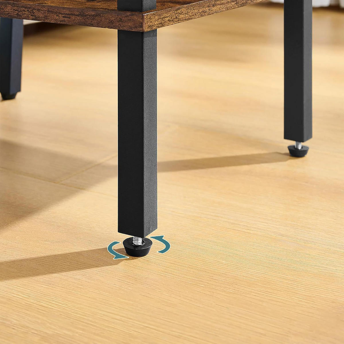 BEISTELLTISCH - Multicolor, Holzwerkstoff/Metall (30/38/55cm) - Relaxdays