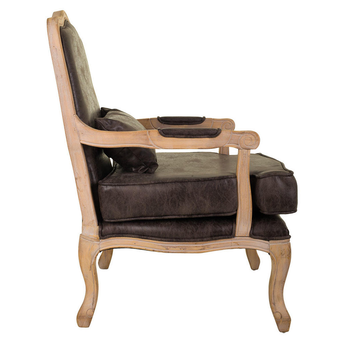 SESSEL aus Holz 64x72x92 cm - Braun, Holz (64/92/72cm) - Wanderlust