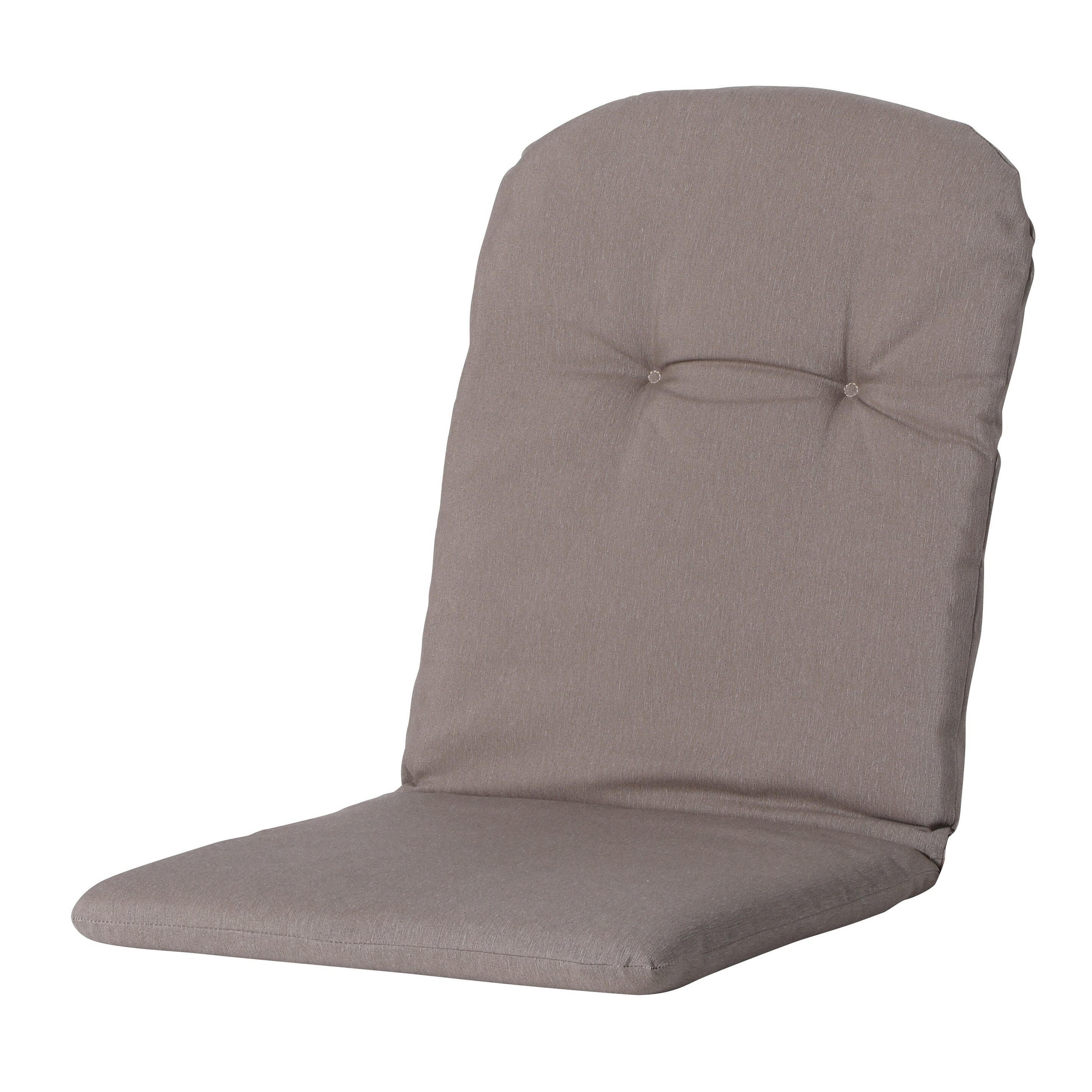 GARTENSTUHLKISSEN Panama 96/45 cm 4er-Set - Braun, Textil (45/5/96cm) - Madison