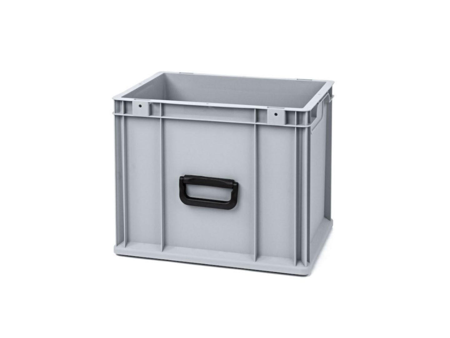 EUROBOX 4x Nextgen Portable Uno 32x30x40cm 30 Liter - Grau, Kunststoff (30/32/40cm) - PROREGAL
