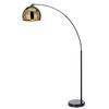 BOGENLEUCHTE Gold - Goldfarben, Metall (170/30/170cm) - Teamson Home