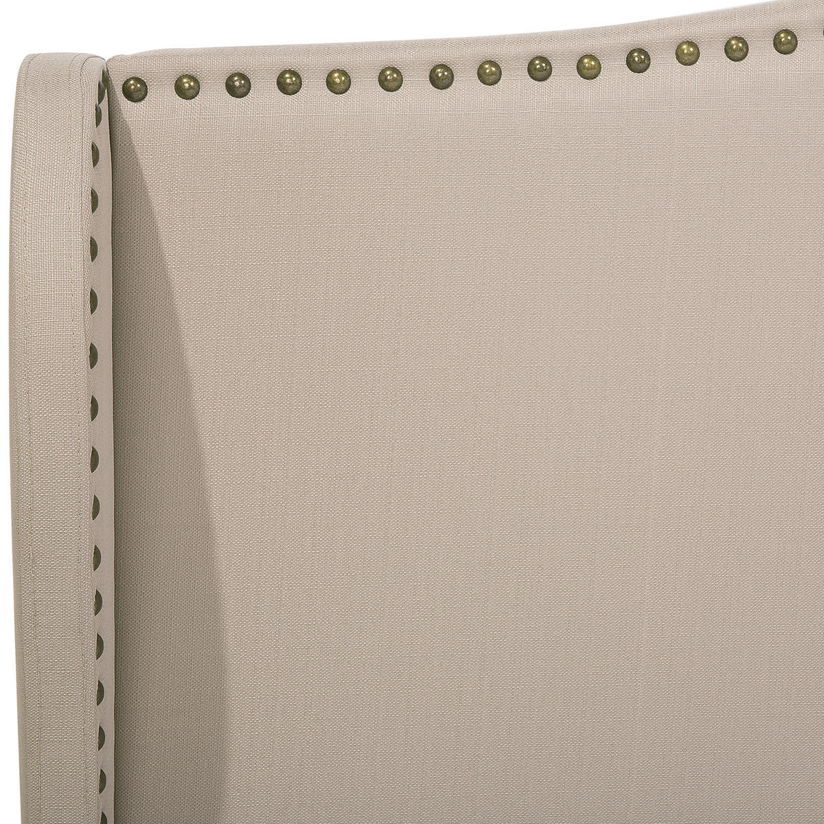 POLSTERBETT 180/200cm Sandbeige Colmar - Beige, Textil (180/200cm) - Beliani