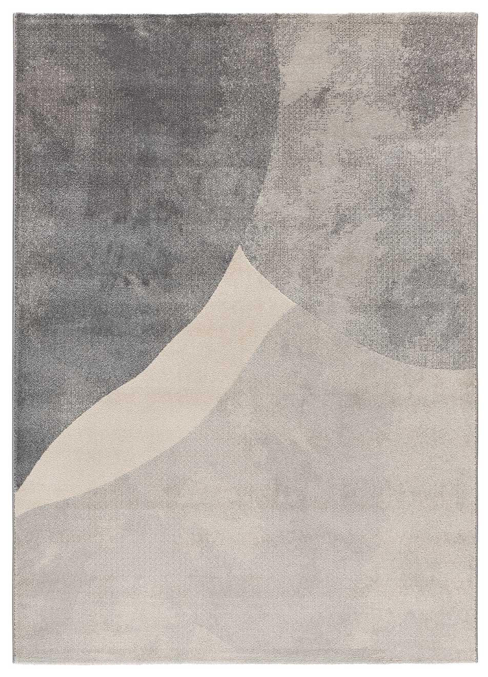 WEBTEPPICH mit geometrischem Muster Grau Monic 140/200 cm - Grau, Naturmaterialien/Textil (140/200cm) - Atticgo
