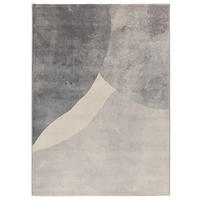 WEBTEPPICH mit geometrischem Muster Grau Monic 140/200 cm - Grau, Naturmaterialien/Textil (140/200cm) - Atticgo