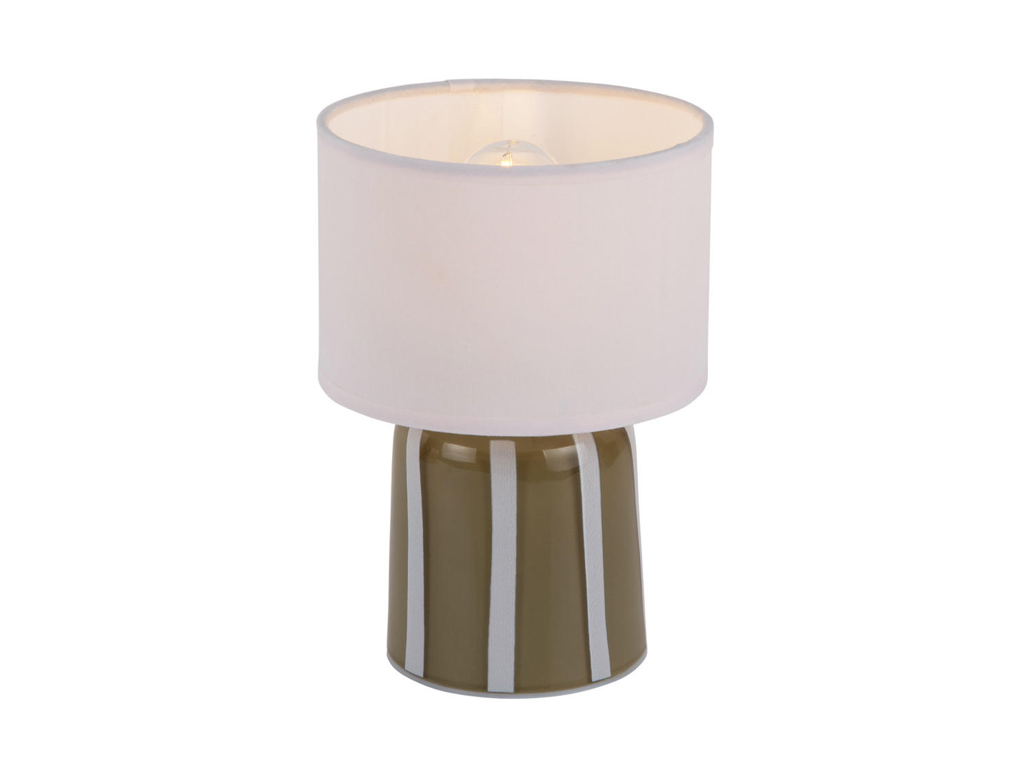 TISCHLAMPE Verano LED 13/13/20 cm - Grün, Glas (13/13/20cm) - Leitmotiv