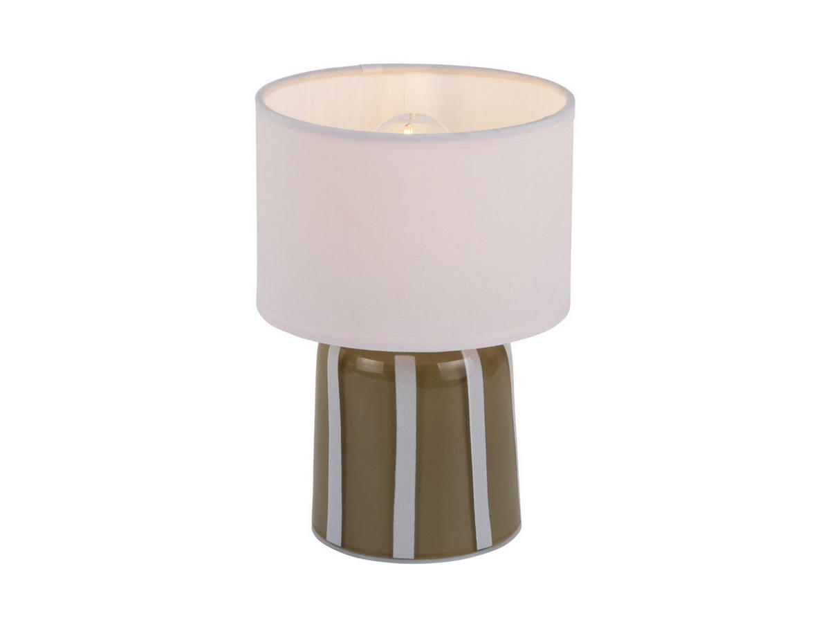 TISCHLAMPE Verano LED 13/13/20 cm - Grün, Glas (13/13/20cm) - Leitmotiv