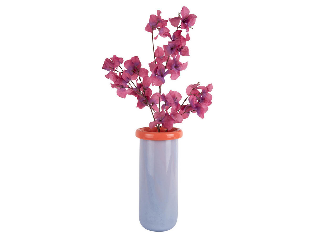 VASE Plegado Lila 14/14/30.5 cm - Lila, Glas (30.5cm) - Present Time