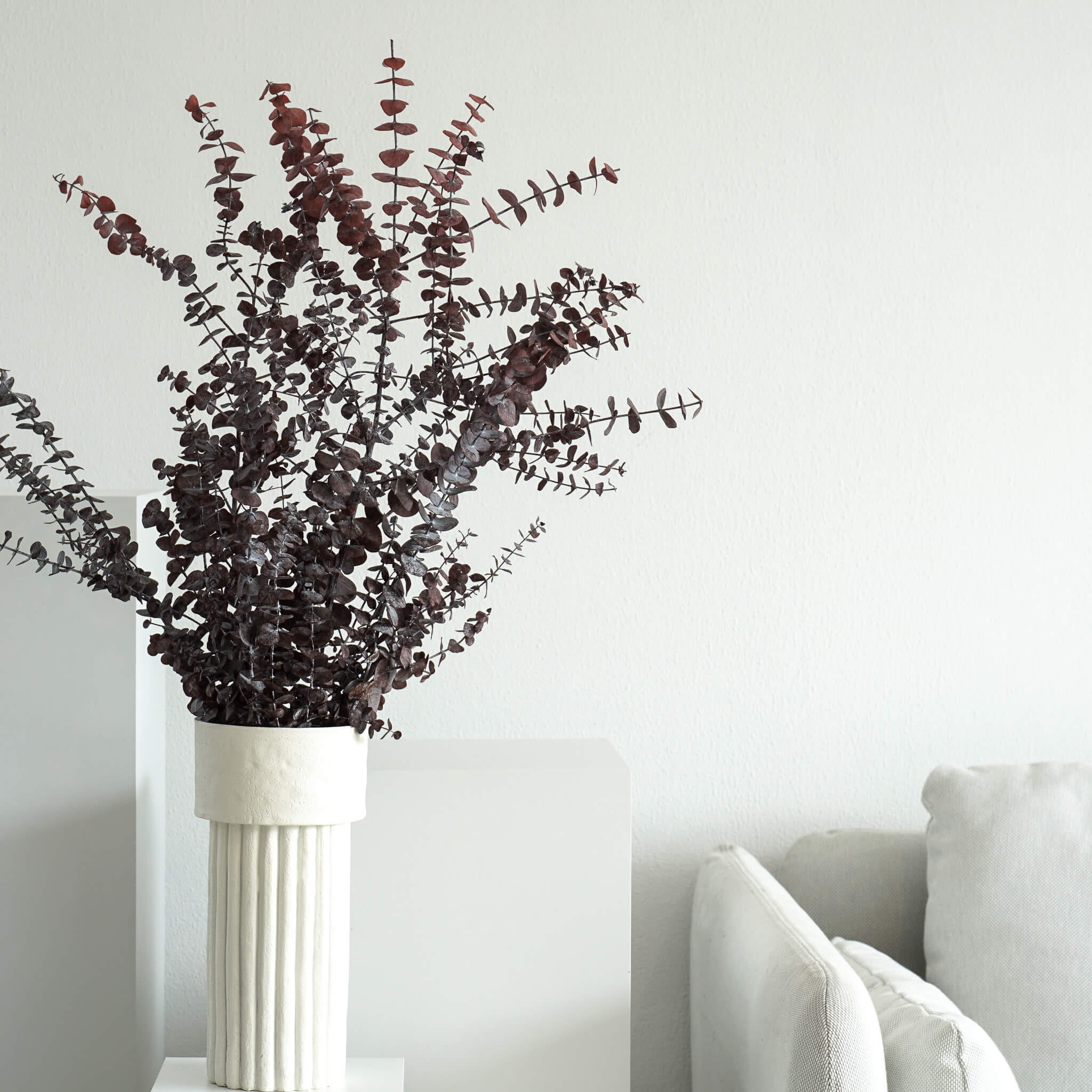 EUKALYPTUS Baby - der Feine - rot - Dunkelrot, Naturmaterialien (75cm) - Lykke & You