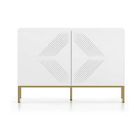 KOMMODE – 114 cm – Clearing – Weiß – KM-0861 - Weiß, Holzwerkstoff (114/77/37cm) - hi-markt