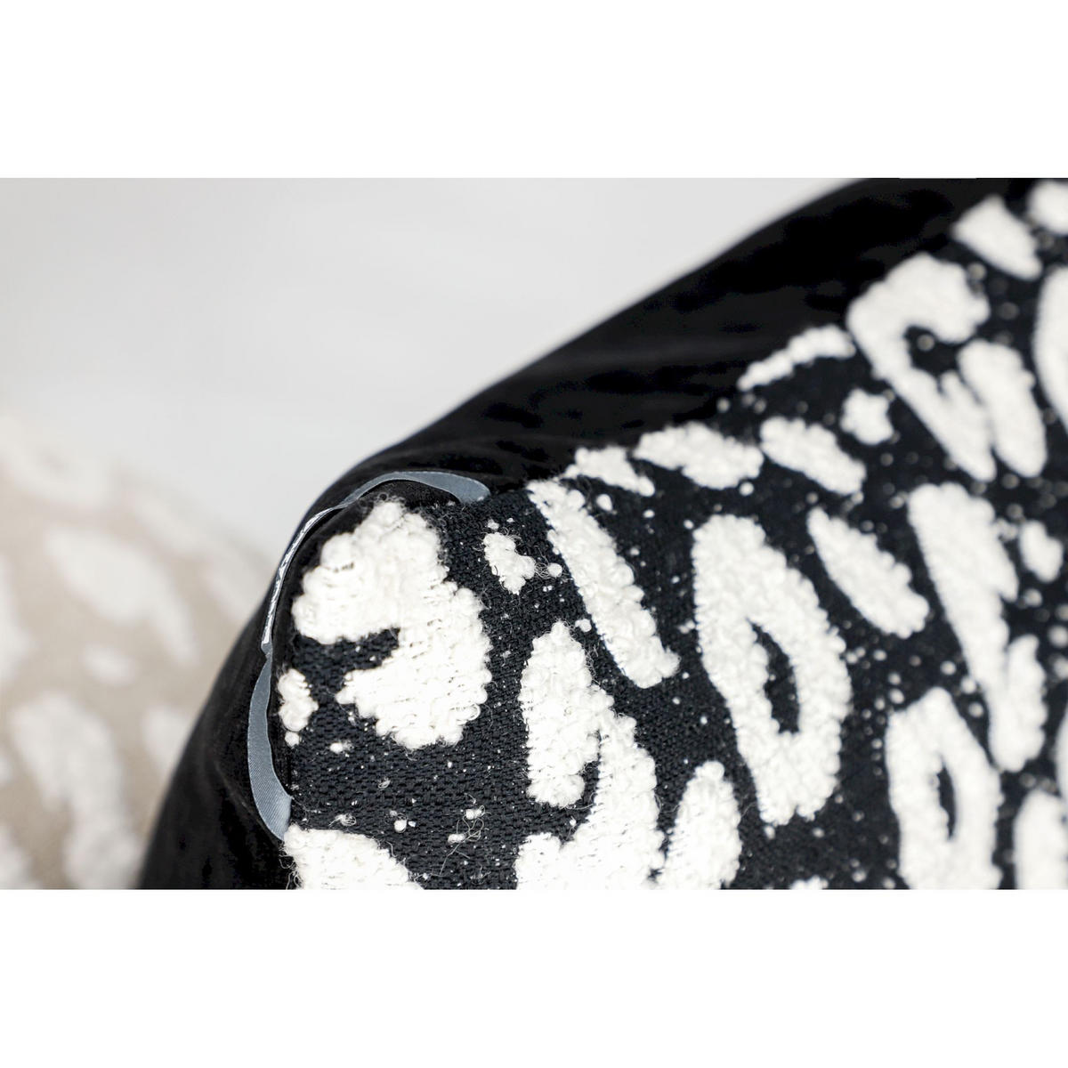 ZIERKISSENHÜLLE SPOT - Schwarz, Textil (50/50cm) - Sportalm Kitzbühel