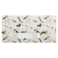 SCHREIBTISCHUNTERLAGE 120x60 cm Beige - Sandfarben, Kunststoff (1.6/120/60cm) - Wallfluent