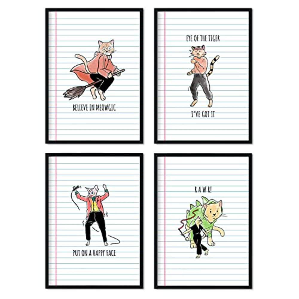 Nacnic Poster Schwarz 29.7x3 cm