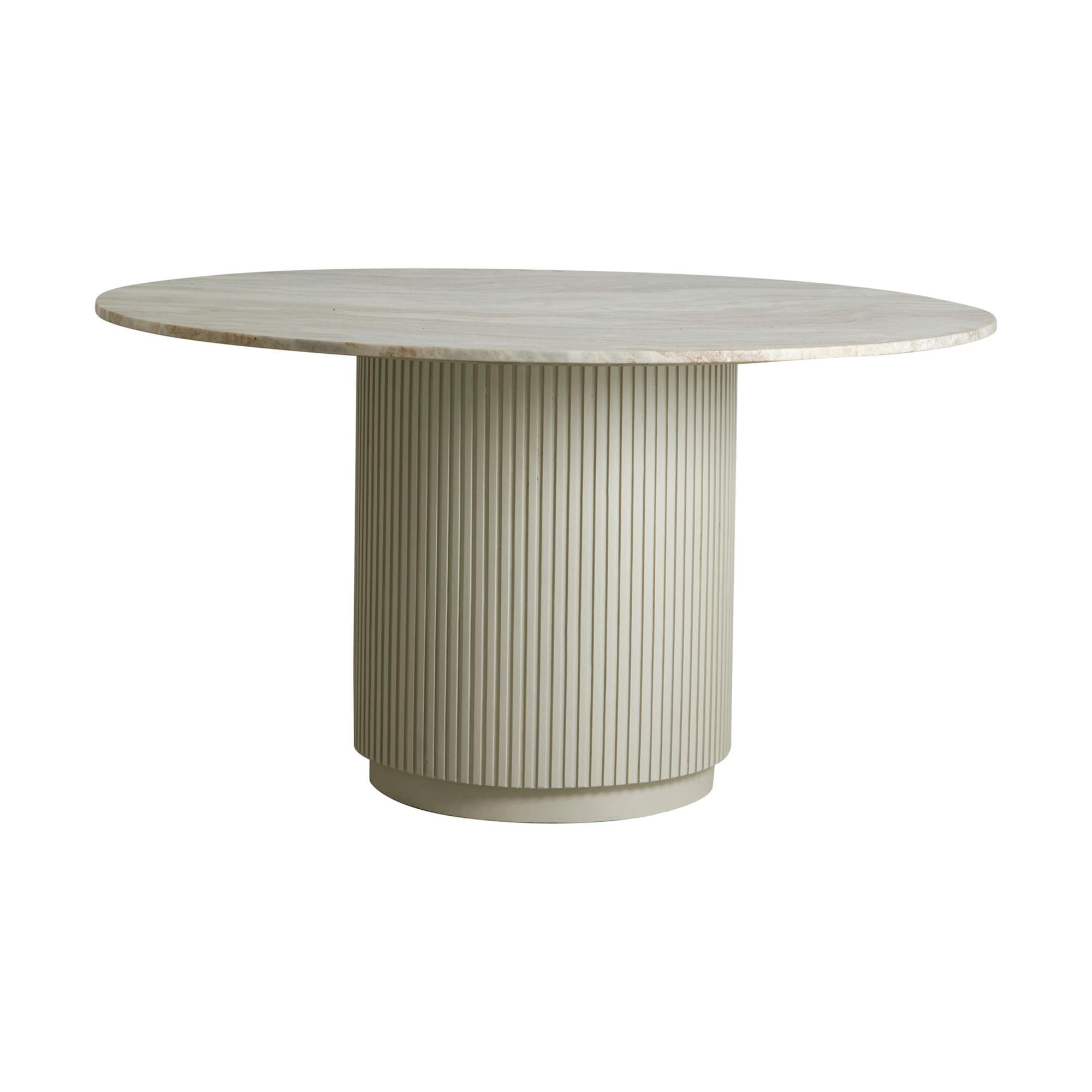 ESSTISCH ERIE Beige 140x140x76 cm - Beige, Holz (140/140/76cm) - FURNLUX