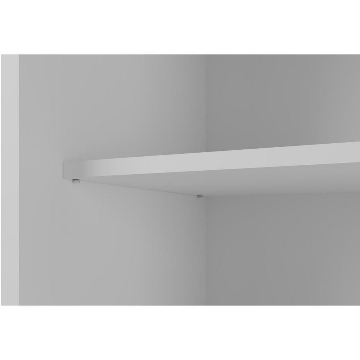 SCHWEBETÜRENSCHRANK Milo 200/215/58 3-türig eiche sonoma mit Spiegel - Sonoma Eiche, Holzwerkstoff (200/215/58cm) - Beautysofa