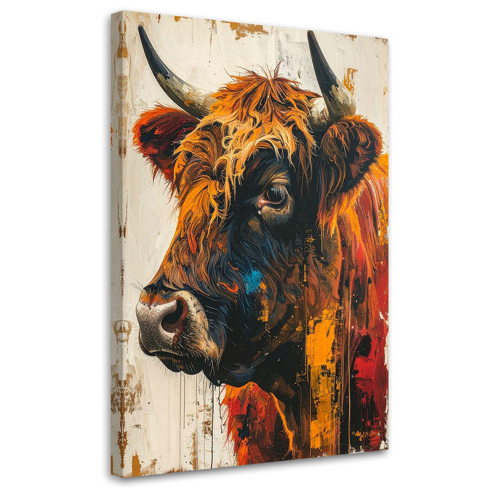 Feeby Leinwandbilder, Braun 80x120 cm