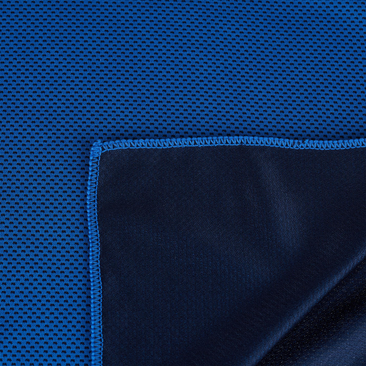 2XKÜHLHANDTUCH - Blau, Kunststoff/Textil (90/30cm) - Relaxdays