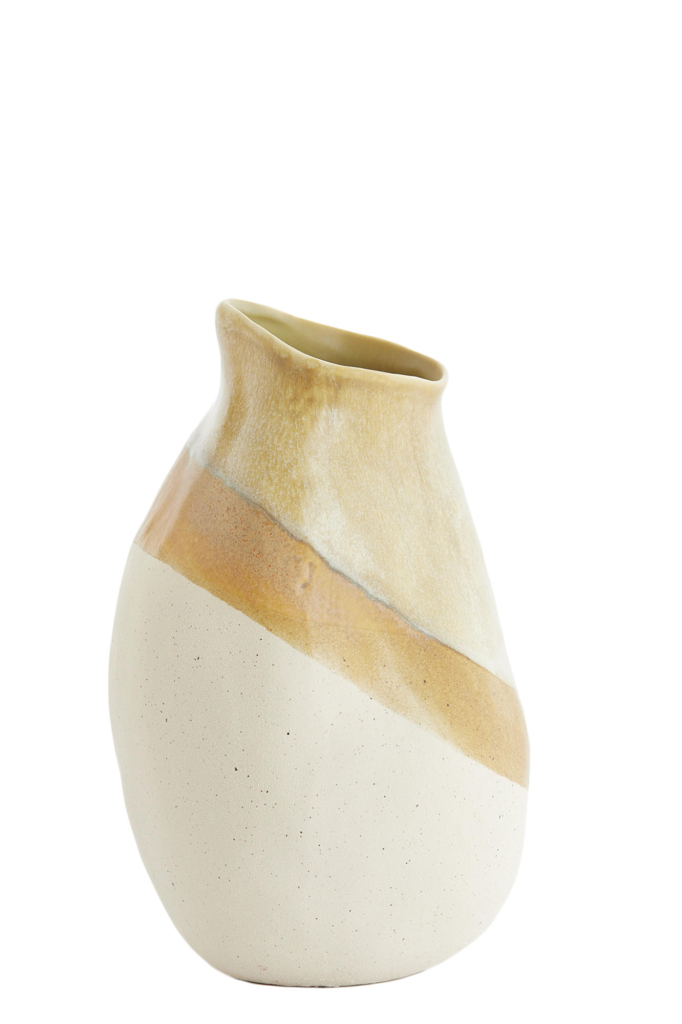 VASE Yulara Braun Ø20,5/33 cm - Braun, Keramik (33cm) - Light & Living