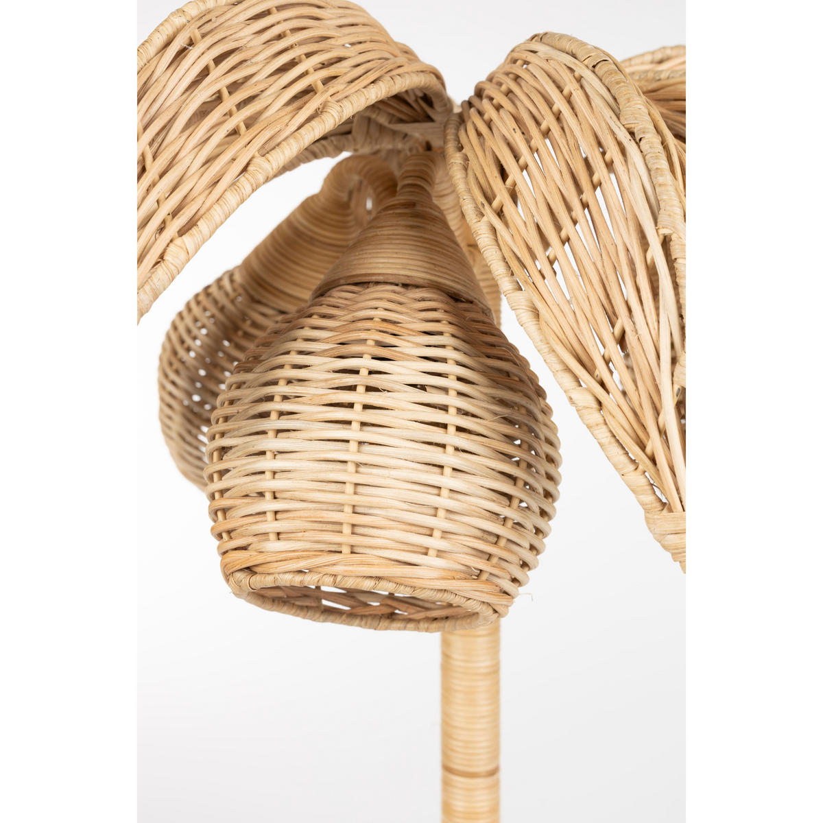 TISCHLAMPE Palmtree Braun - Braun, Metall (65/46/65cm) - Dutchbone