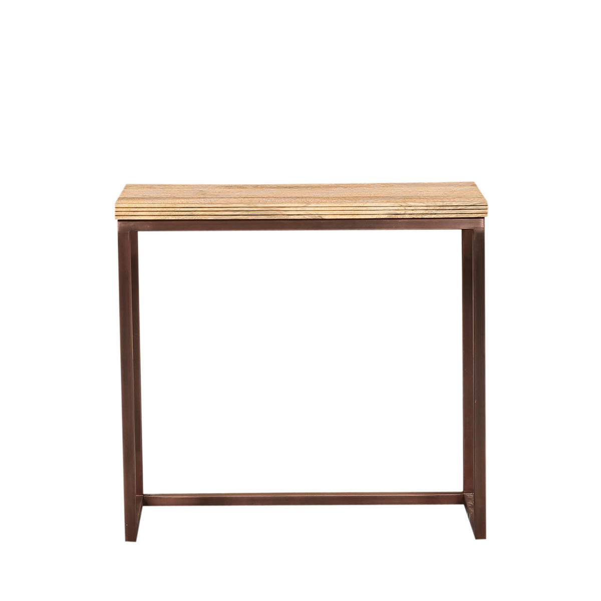 BEISTELLTISCH Zoah Braun 70/29/65cm 3er-Set - Braun, Metall (70/29/65cm) - PTMD Collection