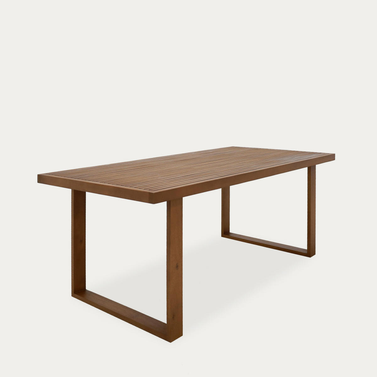 GARTENTISCH Saline Natur 90 x 180 - Braun, Holz (90/74/74cm) - Kenay Home