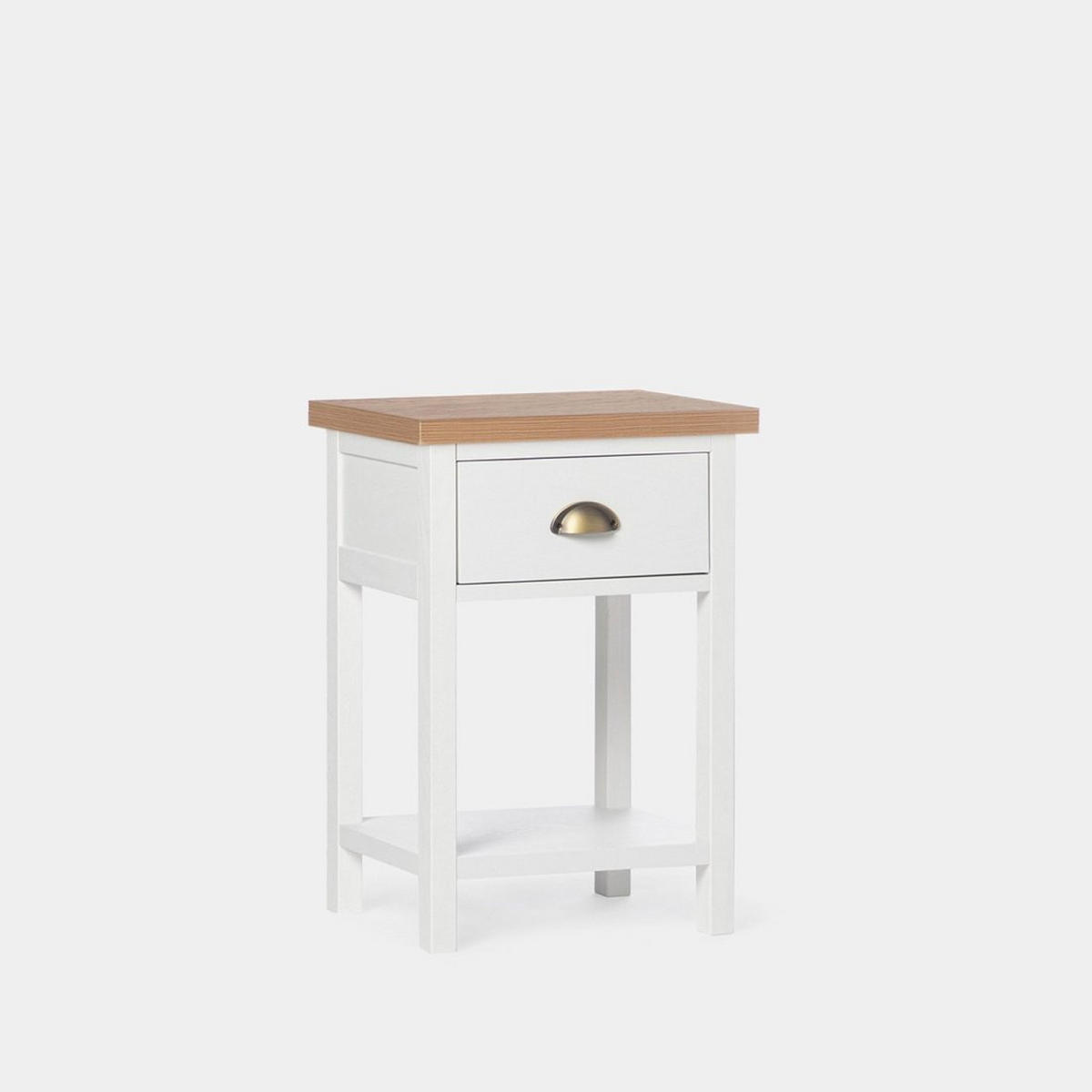 NACHTTISCH MIT 1 SCHUBLADE Marais Zweifarbig 40 cm x 60 cm - Multicolor, Holzwerkstoff (40/60/35cm)