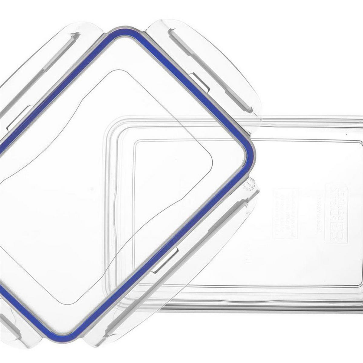 LEBENSMITTELBEHÄLTER Clip-Verschluss 700 ml Transparent - Transparent, Kunststoff (10/8.5/14cm) - Orion 