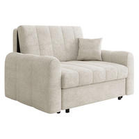 SCHLAFSOFA Viva Moon II - Schwarz/Naturfarben, Holz/Metall (148/85/98cm) - MIRJAN24