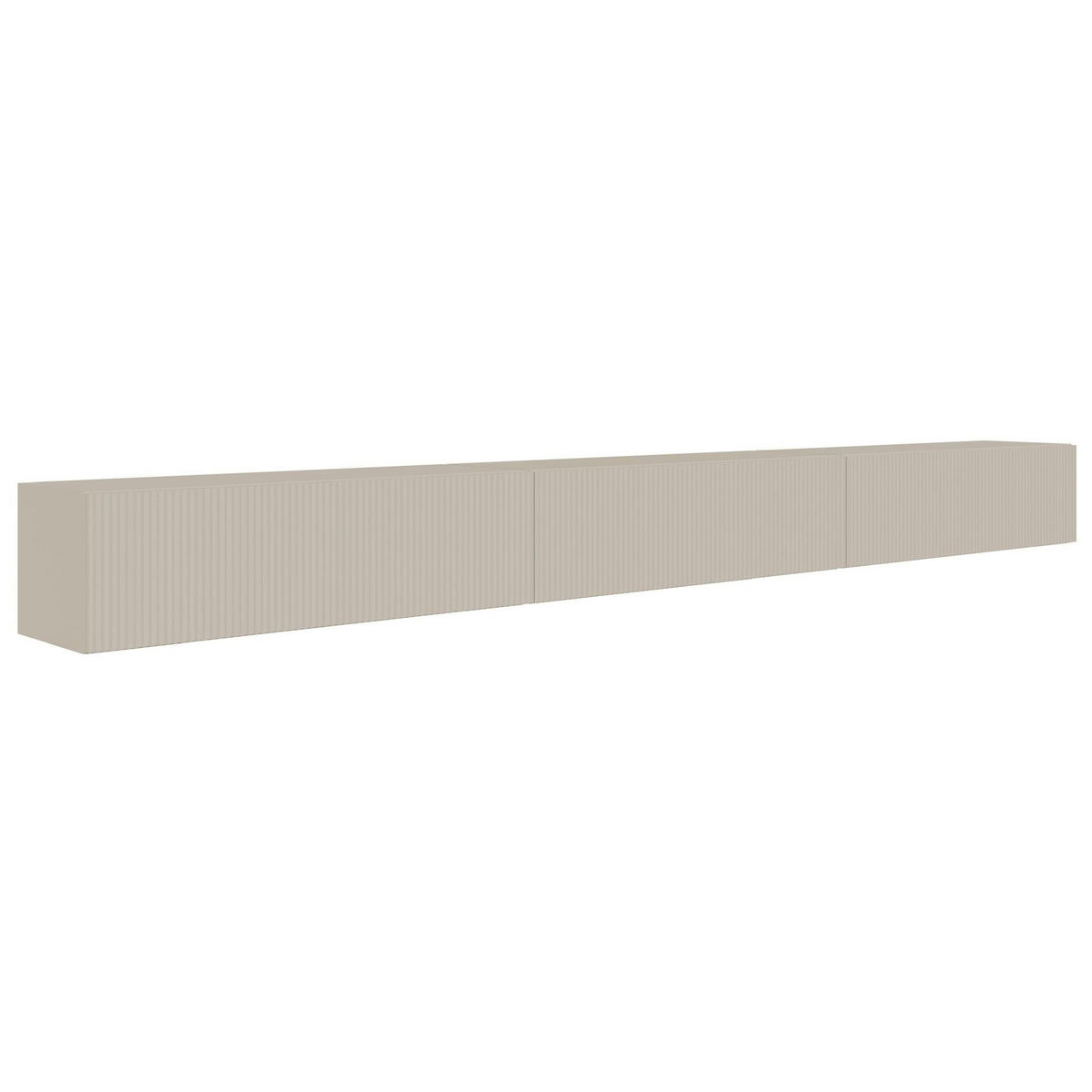TV stolek Veldio závěsný Greige 300/28/32 cm - šedohnědá, kompozitní dřevo (302.4/28.5/31.6cm) - Selsey