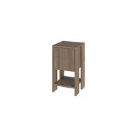 NACHTTISCH Ema Dunkle Eiche 30/30/55 cm - Walnussfarben, Holzwerkstoff (30/55/30cm) - Decortie