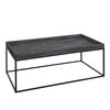 COUCHTISCH rechteckig Grau - Grau, Holz (60/110/46cm) - MCW