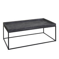 COUCHTISCH rechteckig Grau - Grau, Holz (60/110/46cm) - MCW