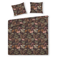 BETTWÄSCHE Orchidea - Braun, Textil (160/200cm) - home&you