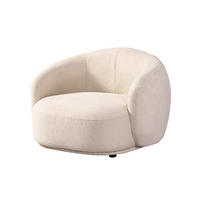 SESSEL CASARA - Webstoff Beige - Beige, Kunststoff (99/72/104cm) - Home Deluxe