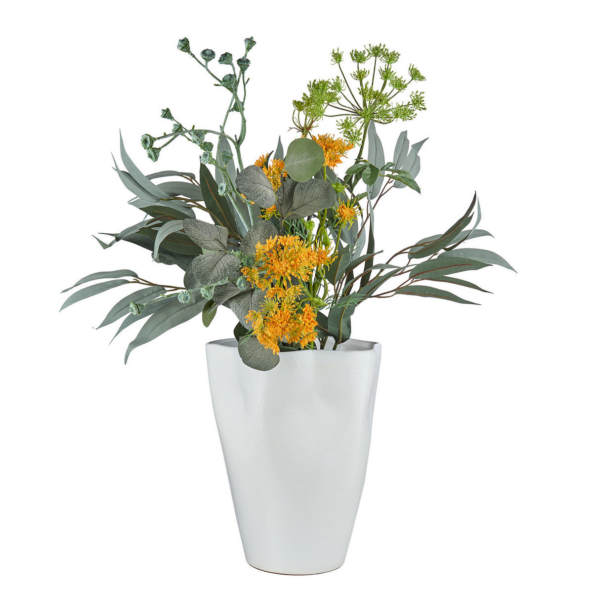 VASE Organic - Weiß, Keramik (31cm) - Butlers