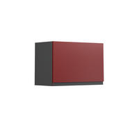 HÄNGESCHRANK R-Line Rot 60 cm J-Shape, flach - Anthrazit/Rot, Holzwerkstoff (60/40/31cm) - Vicco
