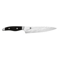 ALLZWECKMESSER Shun Nagare Black, Dual-Core-Stahl, Pakkaholz, Klingenlänge 15 cm - Silberfarben, Metall (31cm) - Kai Messer